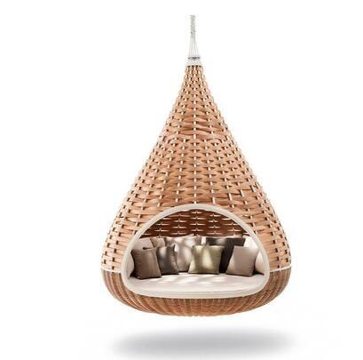 High quality Outdoor Garden Hanging swing egg chair patio PE Rattan wicker sofa Furniture