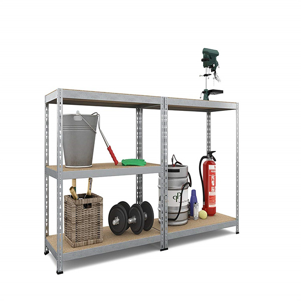 700*300*1500 Heavy Duty Metal Rack Shelving Adjustable Industrial White Boltless Rack