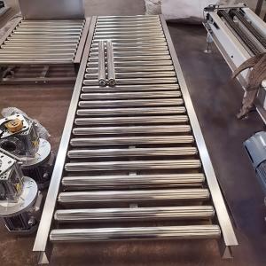 Customized Load Capacity 200 kg Roller Diameter 50 mm Plug-and-Play Conveyor