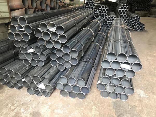 Hot Dip Galvanized Round Welded Steel Tube Carbon Steel 6 - 350mm Outer Diameter
