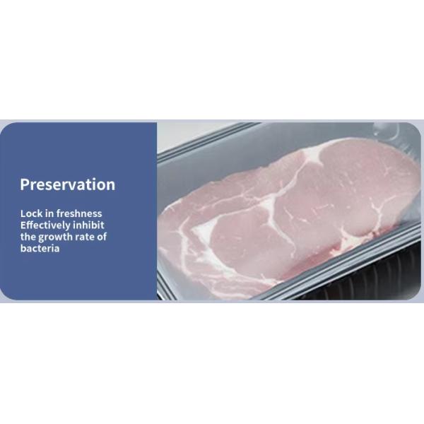 Food Preservation Master Hot Meal Tray Sealing Machine Fast Food Tray Lunch Box Sealing Packaging Machine