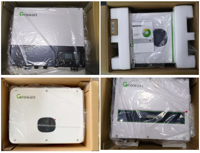 Growatt Solar Inverters 8Kw 10Kw Split Phase Hybrid Inverter With Mppt Charge Controller