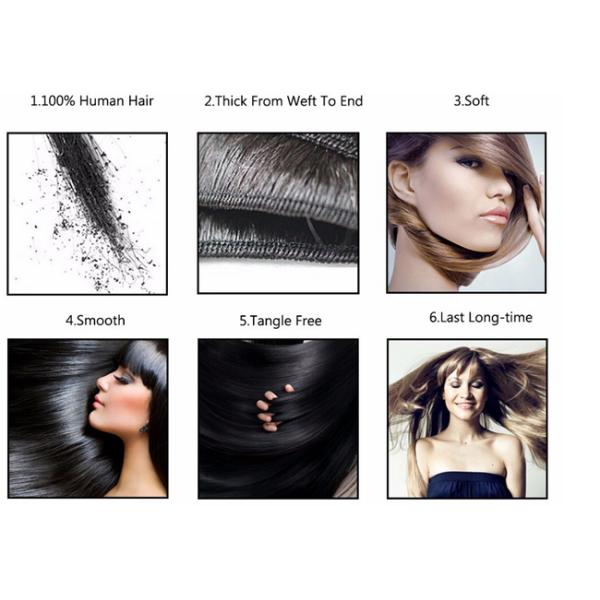 Raw Virgin Peruvian Hair Natural Wave 3 Tone Coler 12