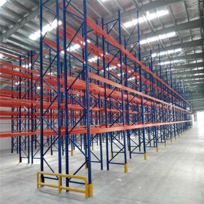 High Capacity Pallet Racking / Heavy Duty Pallet Shelving with Open or Closed Pitch Beams