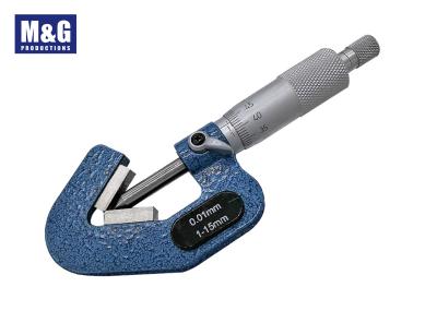 Distance Precision Measuring Tools V Anvil Micrometer Skid Resistance
