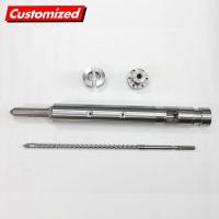 Alliage d'acier inoxydable sur mesure à double extrudeur à vis à baril réciproque d'injection de plomb d'alimentation de vis à auger de nitrure