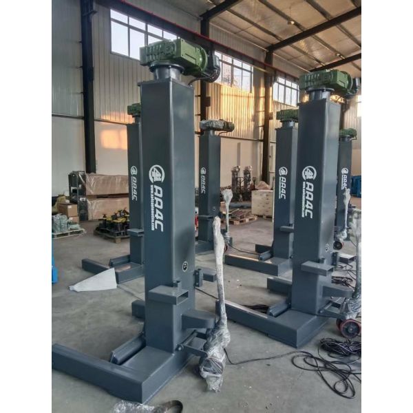 AA4C 60T 7.5T/column x 8 columns bus &truck lift heavy duty vehicle lift combined parking lift Mechanical(Screw-up)