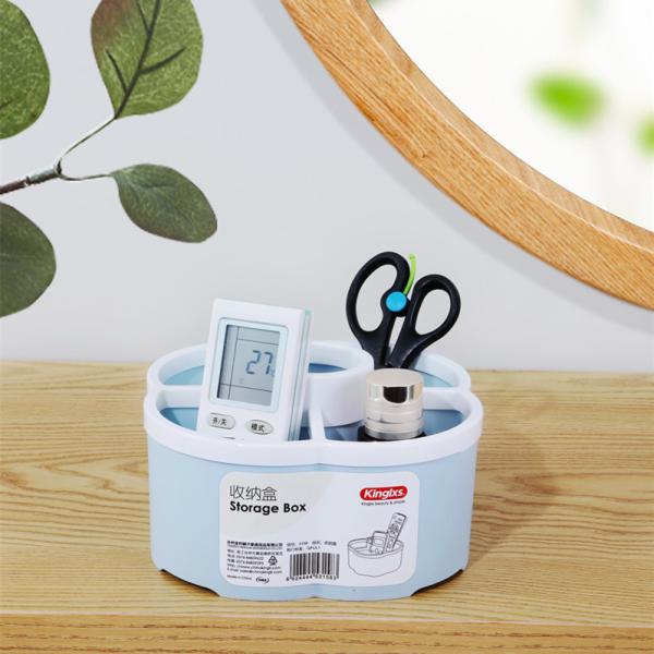 Debris Sundries Portable Plastic Stationery Organiser Pen Holder