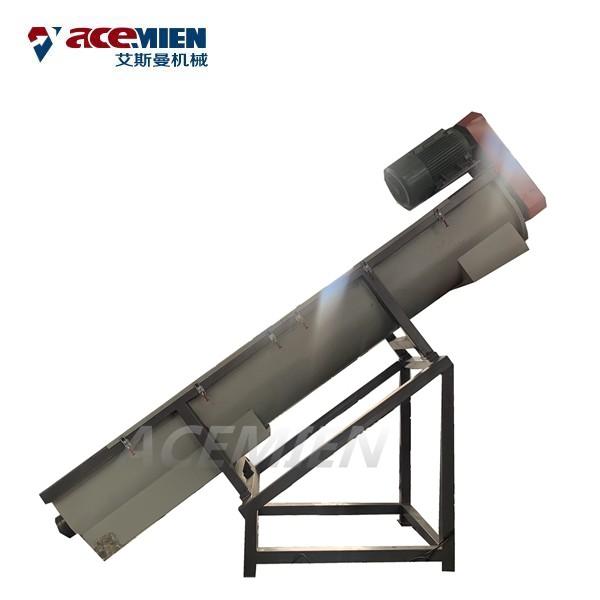 PP Woven Shopping Bag Recycle Washing Machine , HDPE Washing Line High Output