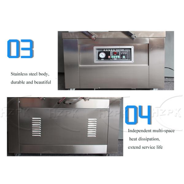 Multifunctional Food Vacuum Sealer Packaging Machine DZ-600/2SB Double Chamber