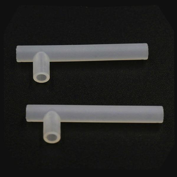 T Shape Clear Silicone Tube Transparent Waterproof 3 Way 3x5mm