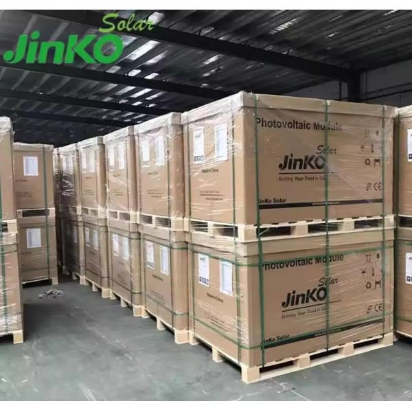 Anodized Aluminium Alloy Frame 570W-590W Jinko Solar Panels for Solar Power System