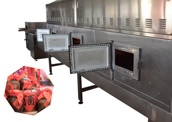 HLTD Brand Conveyor Belt Microwave Wood Drying Machine Stainless Steel For Industrial