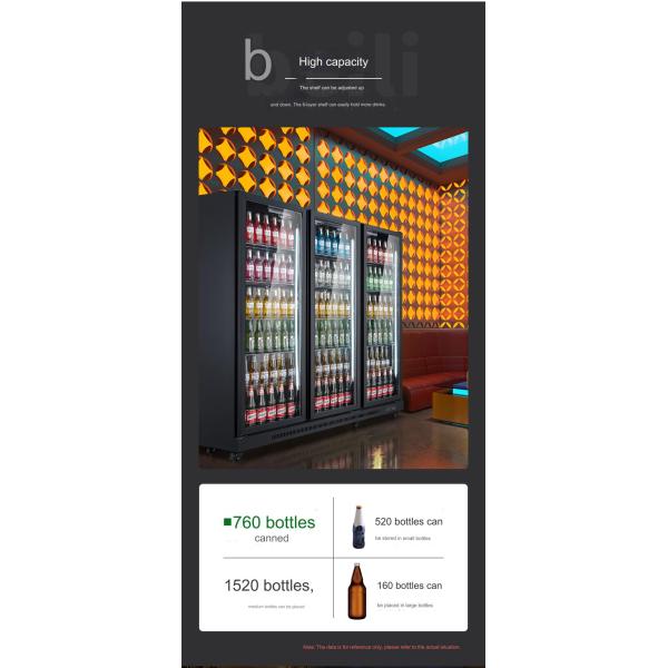 Commercial Catering Intelligent Temperature Control Beverage Refrigerator 0-20 degrees