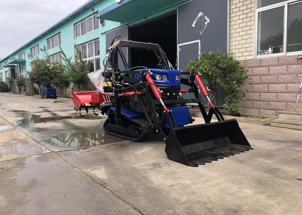 Mini 35HP Dry Land Crawler Tractor  760KG Agricultural Farm Equipment