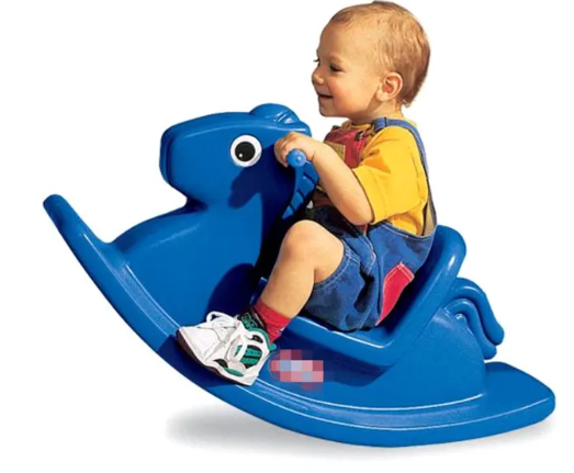 Наружные пластиковые детские лошади игрушки ротопластиковые формы индивидуальный размер