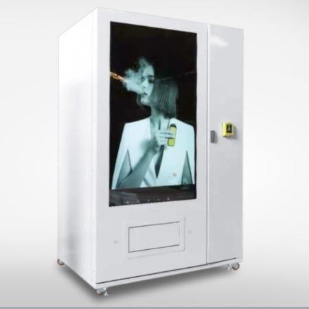 55 Inch Touch Screen Advertising  Vending Machine And Card Readers