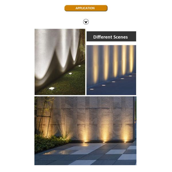 Подземные светодиодные огни для гаража 3W 6W 9W