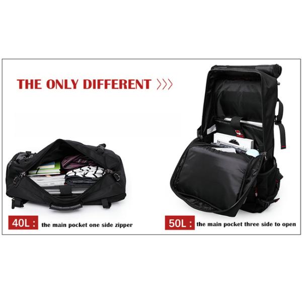 Water Repellent Stylish Travel Backpacks 50L For Outdoor Activities