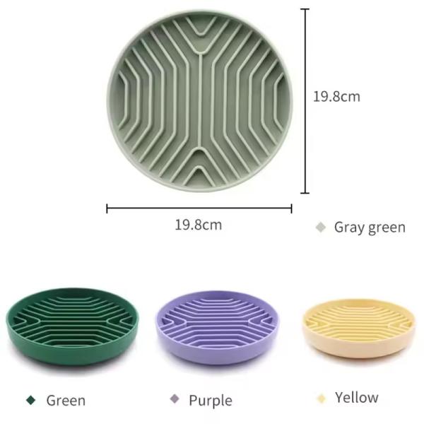 Sustainable Pet Bowls Non Slip / Non Displacement Slow Feeder Dog Bowls
