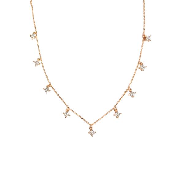 Мода эмали размера серебра 925 ожерелья клевера двойная высококачественная