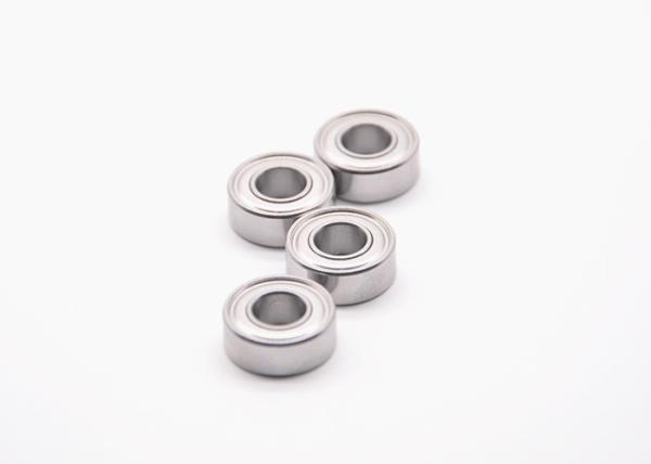 Double Shielded Small Ball Bearings , Electric Motor Bearings 609ZZ Size 9*24*7mm