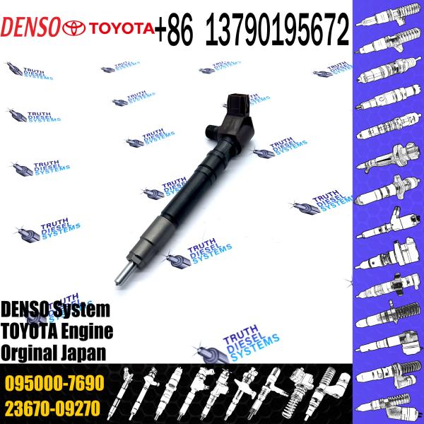095000-7690 0950007690 Common Rail Injector DCRI107690 23670-09270 23670-0R050 For Toyota RAV4 2.0 D 1AD/2AD-FTV 095000-