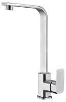 Robinet simple de poignée de nickel de robinet de salle de bains de l'acier inoxydable 3004