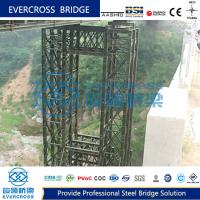 Prefabricado Custom Large Span Estrutura de Aço Portavel Bailey Bridge Pier para Venda