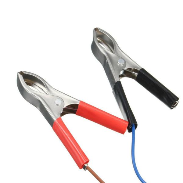 12V 6A Output Current Battery Charger for Car and Motorcycle Battery Clips Connector