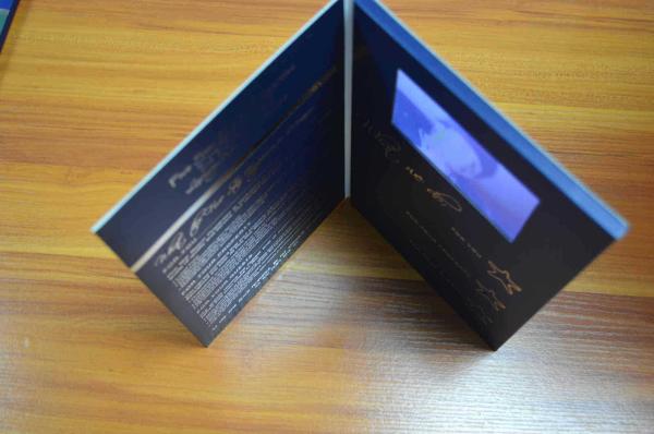 Cartes de vœux vidéo personnalisées promotionnelles Cartes d'envoi vidéo