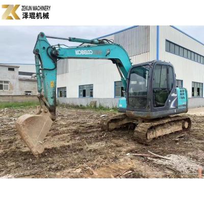 7.5Ton Kobelco SK75 Excavadora japonesa usada SK 75-8 Ano 2017