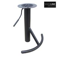 Les accessoires de tabouret de bar en fer sont de 10 × 10 Cm / 8 × 8 Cm. Les trous d'installation du plateau sont pour le comptoir de bar et les tabourets de bar