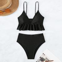 Roupa de banho do biquini para as mulheres confortáveis e a umidade respirável da forma do roupa de banho permeável