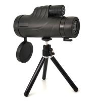 12X50 espaço impermeável do monocular de prisma do poder superior HD BAK4 para a ornitologia