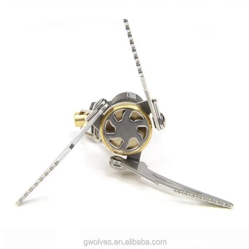 Portable Mini Gas Stove Safety Device High Pressure Protection for Outdoor Backpacking