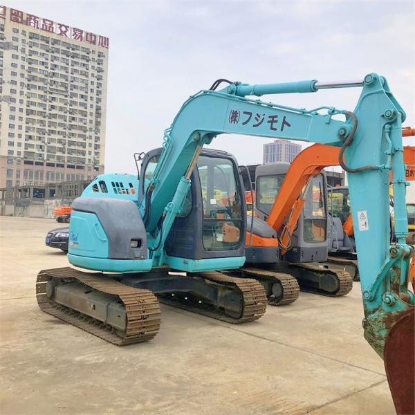 ISUZU Engine Used Kobelco Excavators SK70SR SK75 Komatsu 6ton/7ton Small Digging Machinery