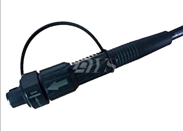 Fiber Optic Cable Assembly , Mini SC optic connector Waterproof Fiber Optic Patch Cord