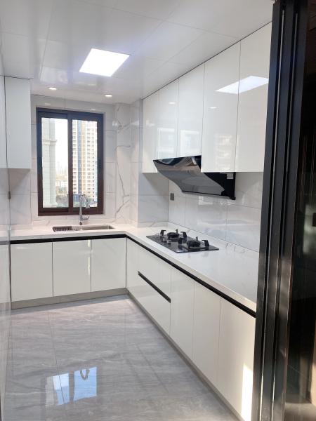 Aluminum Durable High End Kitchen Cabinets Eco Friendly & Safe For Home Hotel