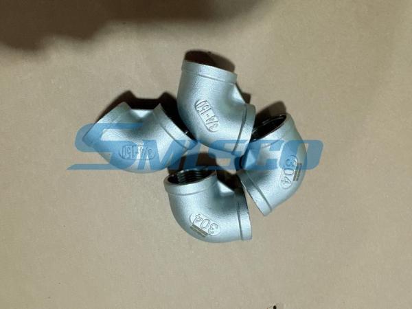 45 Degree Elbow Fitting 3/4 304 Threaded NPT Class 150