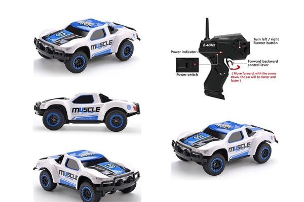 4 Wheels Drive Children's Remote Control Toys Truck Strong Anti - Shock