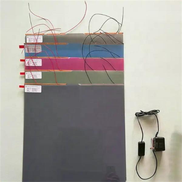 Indoor Decorative Smart Glass PDLC Film with Switchable Back Opaque