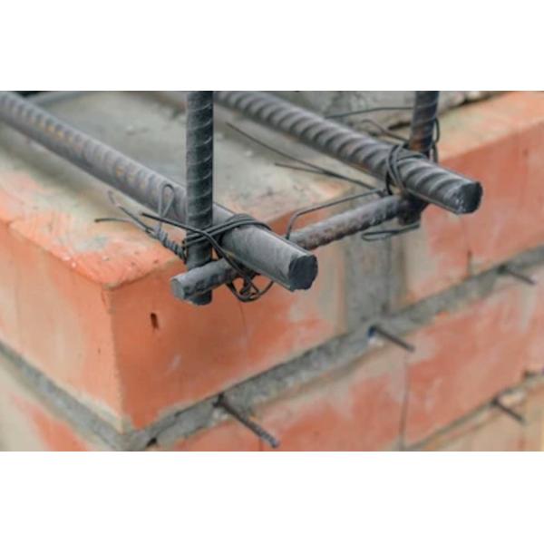 Straight Cutting Iron Binding Wire 0.8mm Diameter 450mm Length Black Annealed Wire