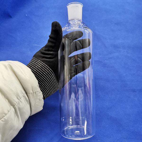cilindro largo da boca da garrafa de reagente do laboratório 400ml com a tampa para o âmbar líquido congelado