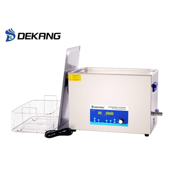 30L Auto Ultrasonic Glasses Cleaner With Basket Industrial Grade