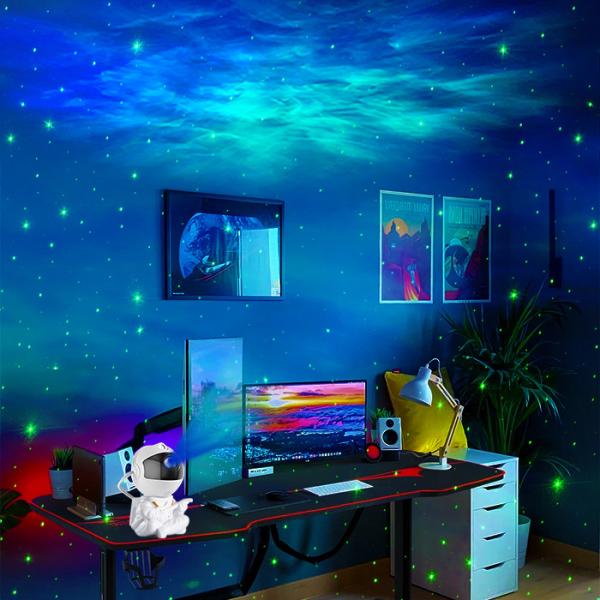 ABS PVC Galaxy Space Star Projector Light Multifunctional Room Decor