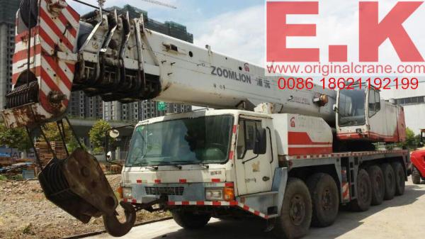 Hydraulic crane ZOOMLION truck crane mobile crane, 130ton 100ton crane truck lifting crane