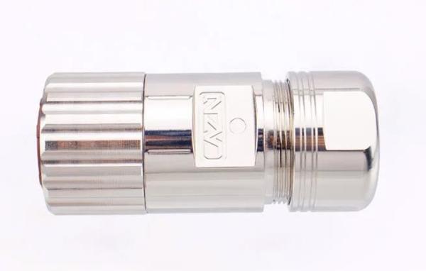 30A 70A Large Motor Connector 6 / 8pins Straight Female Metal Plug Servo Power Connector M40