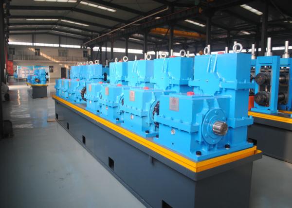 High Precision Carbon Steel ERW Tube Mill Line 21-63mm