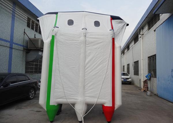 Commercial Grade Rental Towable Inflatables Water Game Flying Fish For Seashore